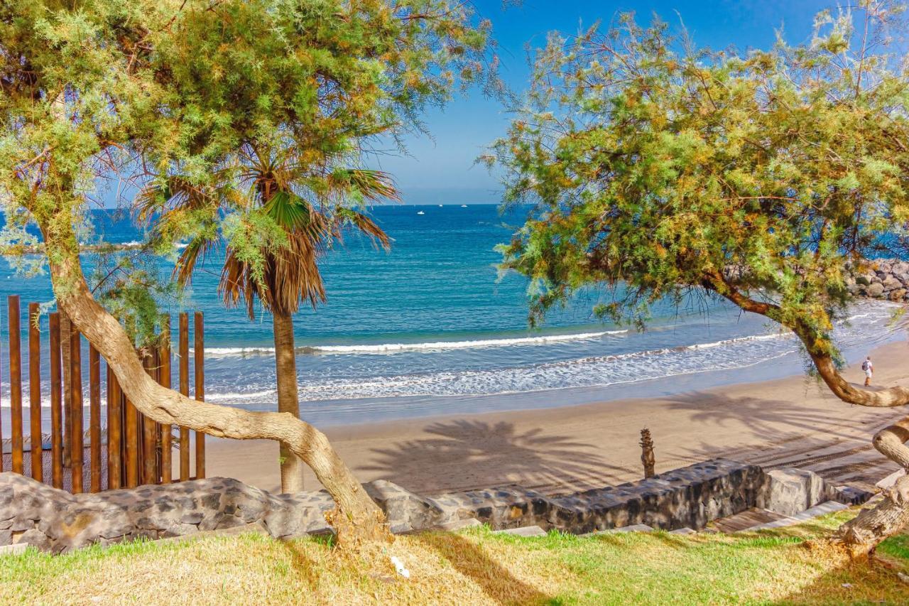 Fantastic Large Studio In Front Of Beach Heated Pool Wifi Arona  Bagian luar foto