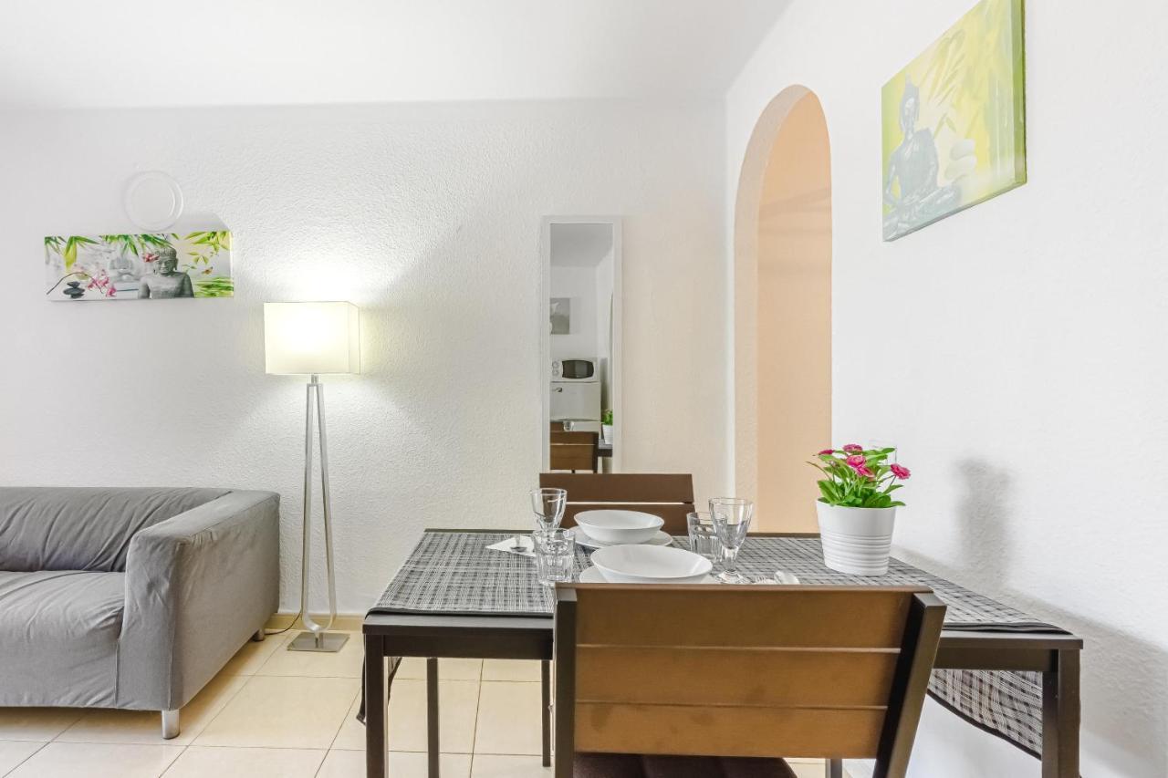 Fantastic Large Studio In Front Of Beach Heated Pool Wifi Arona  Bagian luar foto