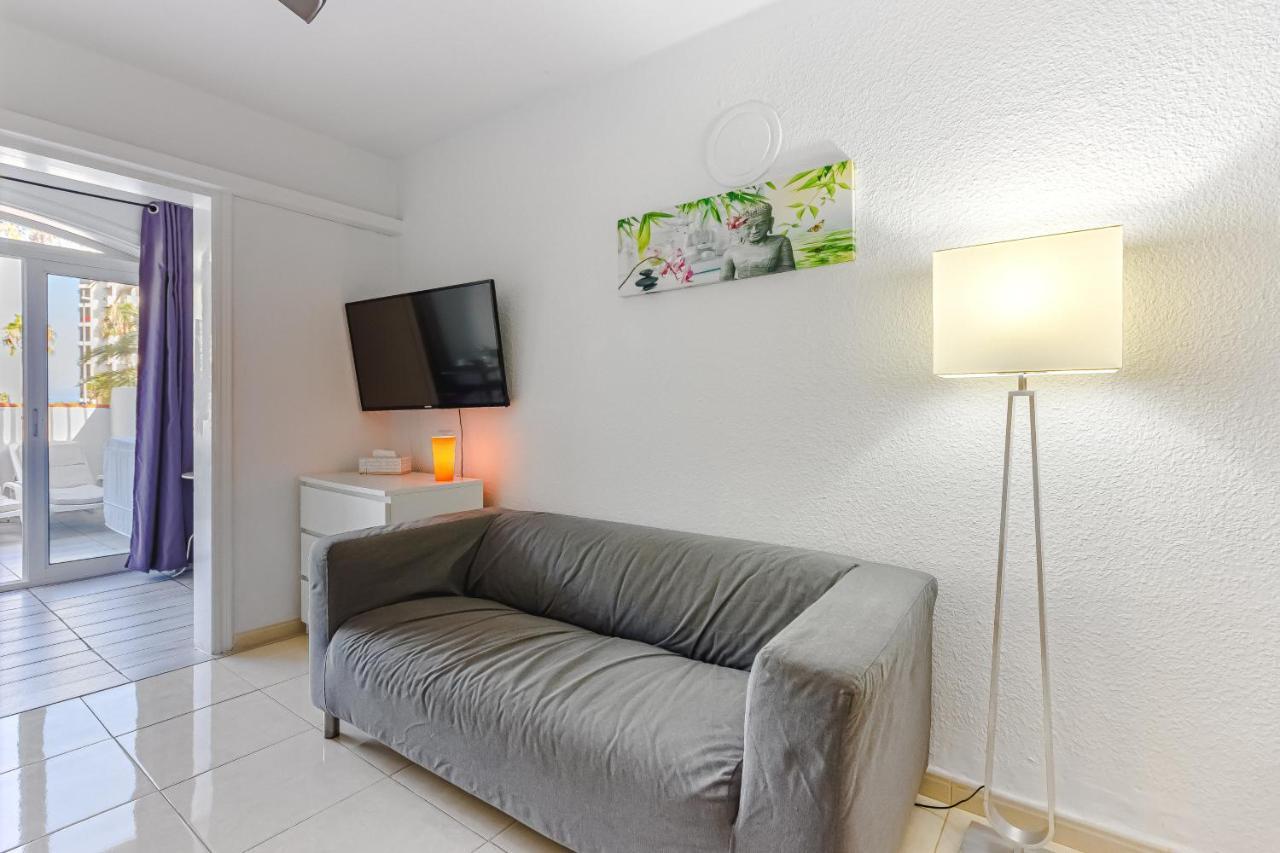 Fantastic Large Studio In Front Of Beach Heated Pool Wifi Arona  Bagian luar foto