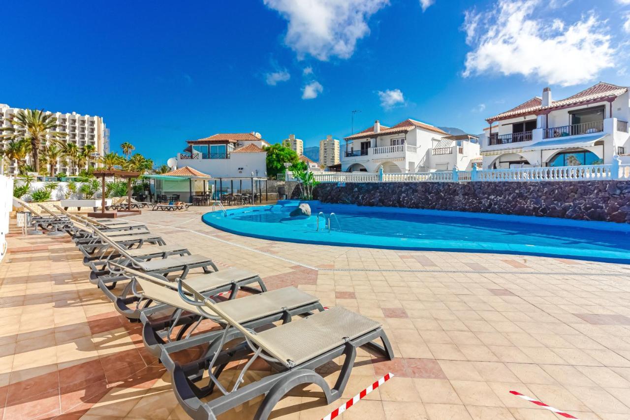Fantastic Large Studio In Front Of Beach Heated Pool Wifi Arona  Bagian luar foto